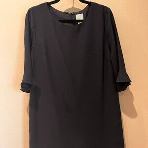 CeCe Navy Shift Dress, Size 10